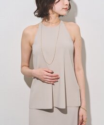 Whim Gazette｜ウィムガゼットのタンクトップ（ベージュ系・カップなし