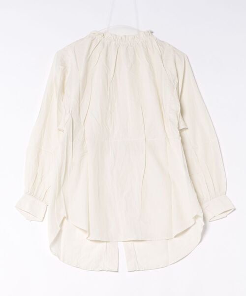 SETUP7(セットアップセブン)の「【ARCH&LINE】2WAY FRILL BLOUSE(シャツ/ブラウス・レディース・アイボリー/ホワイト・1/2)」の3枚目の写真