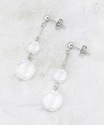 クリアスイングデザインピアス