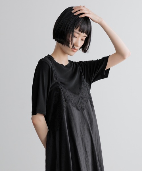 LOWRYS FARM（ローリーズファーム）の「ビンテージレースミニワンピース 708799（ワンピース・レディース・ブラック系その他/ホワイト/ブラック/ホワイト系その他6/アイボリー・FREE）」の16枚目の写真