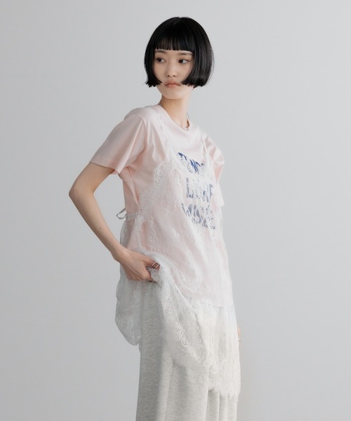 LOWRYS FARM（ローリーズファーム）の「ビンテージレースミニワンピース 708799（ワンピース・レディース・ブラック系その他/ホワイト/ブラック/ホワイト系その他6/アイボリー・FREE）」の20枚目の写真