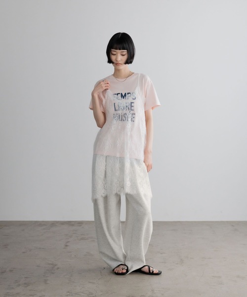 LOWRYS FARM（ローリーズファーム）の「ビンテージレースミニワンピース 708799（ワンピース・レディース・ブラック系その他/ホワイト/ブラック/ホワイト系その他6/アイボリー・FREE）」の17枚目の写真