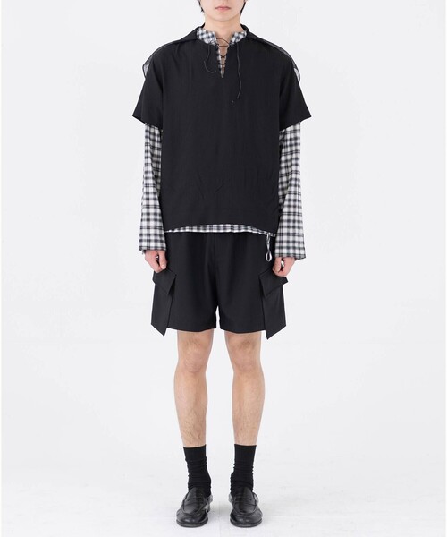 Bshop(ビショップ)の「eunoia | ショート パンツ MEN(その他パンツ・メンズ・ブラック・ONE)」の14枚目の写真