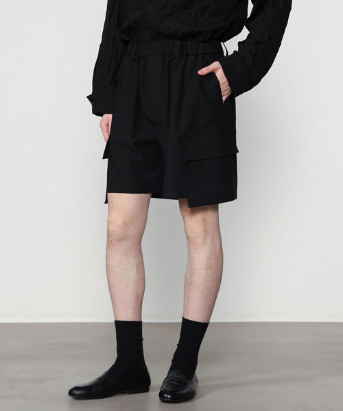 Bshop(ビショップ)の「eunoia | ショート パンツ MEN(その他パンツ・メンズ・ブラック・ONE)」の4枚目の写真