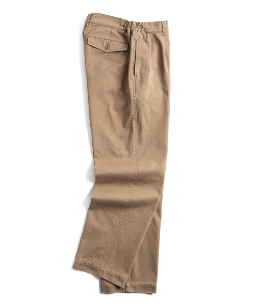 WILD BRICKS(ワイルドブリックス)の「W25 FRENCH CHINO PANTS (beige)(その他パンツ・メンズ・その他・MEDIUM/LARGE/X-LARGE)」の3枚目の写真