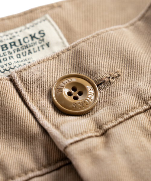 WILD BRICKS(ワイルドブリックス)の「W25 FRENCH CHINO PANTS (beige)(その他パンツ・メンズ・その他・MEDIUM/LARGE/X-LARGE)」の8枚目の写真