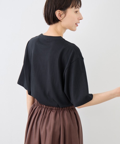 Champion（チャンピオン）の「【Champion/チャンピオン別注】アソートロゴプリントオーバーサイズTシャツ/リンクコーデ（Tシャツ/カットソー・レディース・ブラック系その他/ブラック/ホワイト系その他/ホワイト系その他2・FREE）」の11枚目の写真