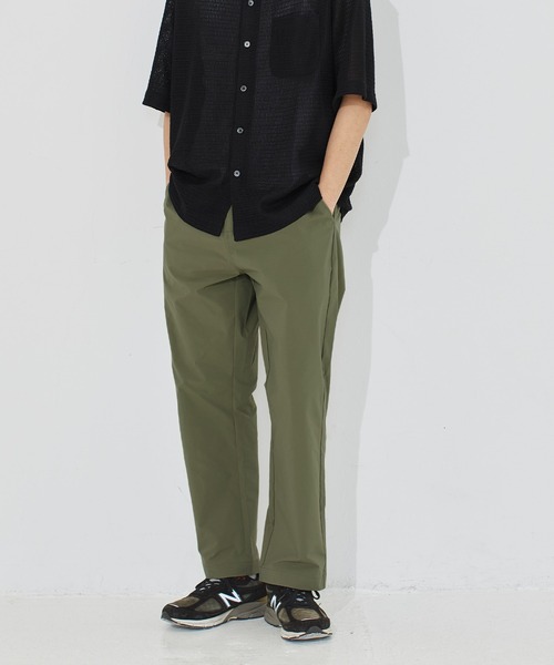 coca（coca）（コカ）の「ペーパーライクイージーパンツ（その他パンツ・メンズ・カーキ/ブラック・XL/M/L）」の3枚目の写真