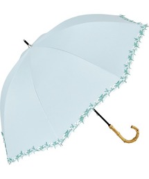 because（ビコーズ）の「because（ビコーズ） PUフラワーレース 完全遮光 晴雨兼用傘（UVカット・遮熱）（長傘）」