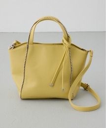 AZUL BY MOUSSY（アズールバイマウジー）の「ボールチェーンミニトートバッグ（トートバッグ）」