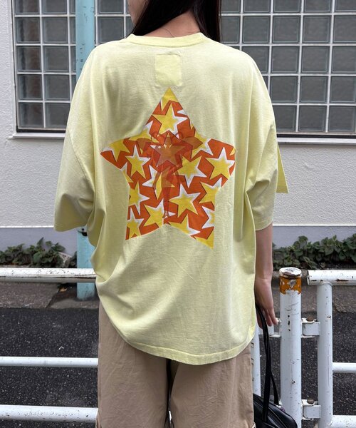 RePRODUCTION LABEL(リプロダクションレーベル)の「【RePRODUCTION LABEL / リプロダクションレーベル】アソートヴィンテージフェードTEE(Tシャツ/カットソー・レディース・カーキ/ブラック系その他2/ローズ/ブラック系その他3/シルバー/オフホワイト/グレー/チャコールグレー/ブルー/レモンイエロー/イエロー/ダークブルー/レッド/ピンク/ブラック/ネイビー/ブルー系その他/ブラック系その他・FREE/X-SMALL)」の22枚目の写真