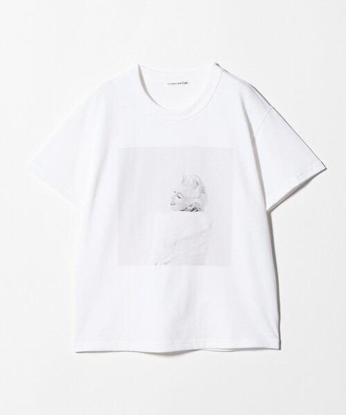 St.Johns 3rd club（セントジョンズサードクラブ）の「＜St.Johns 3rd club＞MARILYN Tシャツ①（Tシャツ/カットソー・レディース・ホワイト・FREE）」の9枚目の写真