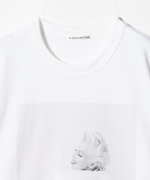 St.Johns 3rd club（セントジョンズサードクラブ）の「＜St.Johns 3rd club＞MARILYN Tシャツ①（Tシャツ/カットソー・レディース・ホワイト・FREE）」の11枚目の写真