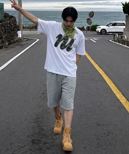 NOTUSUAL(ノットユージュアル)の「ユーズアルバミューダスウェットパンツ2カラー(その他パンツ・レディース・ブラック/ライトグレー・SMALL/MEDIUM/LARGE/X-LARGE)」の11枚目の写真