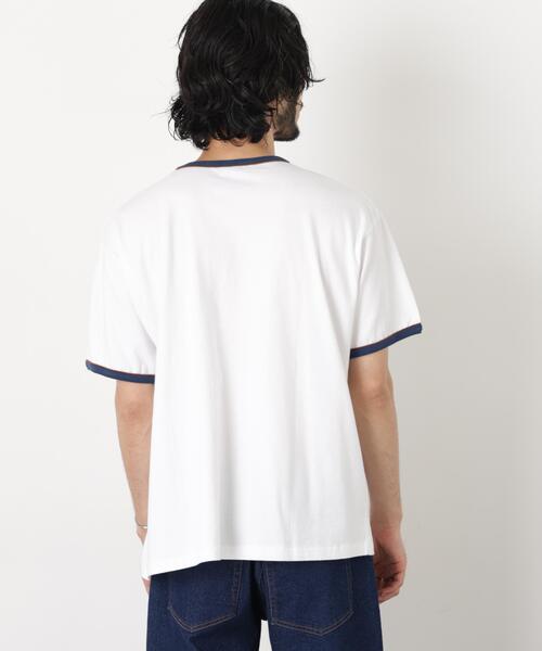 Russell Athletic(ラッセルアスレティック)の「RUSSELL ATHLETIC/別注 RUSSELL ATHLETIC 製品染め TEE(Tシャツ/カットソー・メンズ・クリーム/オフホワイト/ブルー・S/L/M)」の15枚目の写真