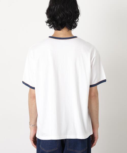 Russell Athletic(ラッセルアスレティック)の「RUSSELL ATHLETIC/別注 RUSSELL ATHLETIC 製品染め TEE(Tシャツ/カットソー・メンズ・クリーム/オフホワイト/ブルー・S/L/M)」の10枚目の写真