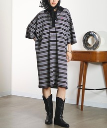 HANGTEN | (HANG TEN x TONY x GENE HEAVENS)POLO MINI DRESS(ワンピース)