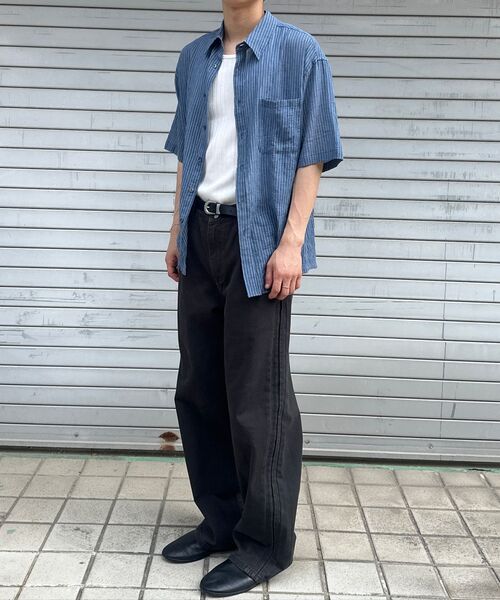 FABREGAT(ファブレガ)の「サイドラインチノパンツ(チャコール)(その他パンツ・レディース・その他・1/2/3/4)」の4枚目の写真