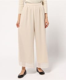 mystic | 【mystic】タックシフォンパンツ(その他パンツ)