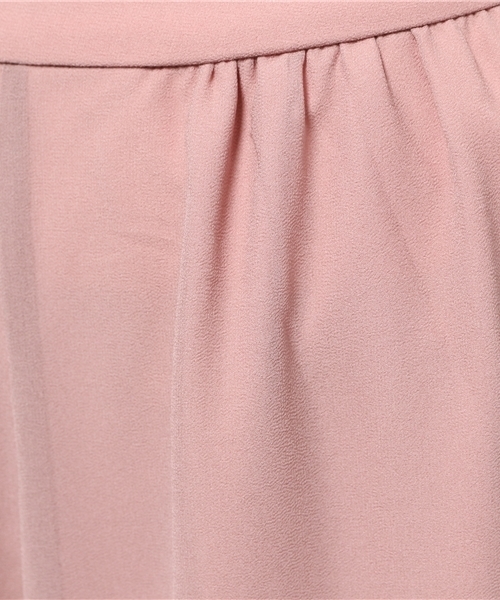 mystic（ミスティック）の「【mystic】タックシフォンパンツ（その他パンツ・レディース・オフホワイト/ピンク/グレー・ﾌﾘ-）」の10枚目の写真