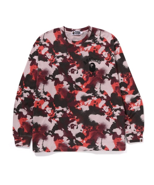 セール】MAP CAMO RELAXED FIT LS TEE（Tシャツ/カットソー）｜A 