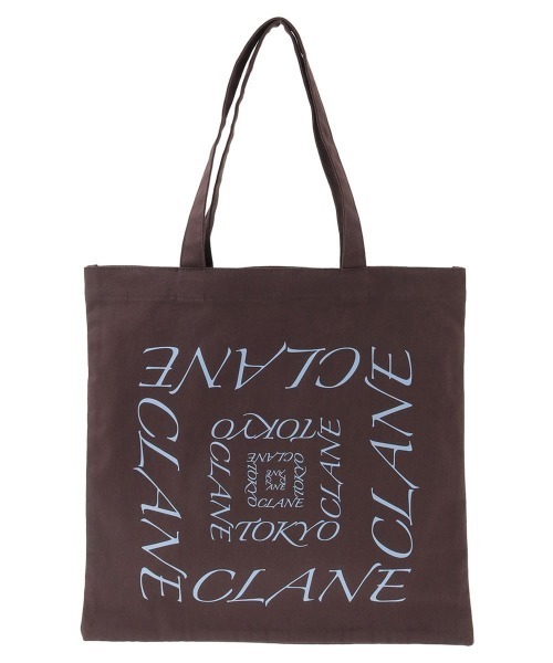 CLANE（クラネ）の「GRAPHIC TOTE BAG 10116-8733（ショルダーバッグ・レディース・ブラック/グリーン/オフホワイト/ブラウン・FREE）」の3枚目の写真