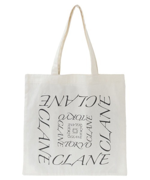 CLANE（クラネ）の「GRAPHIC TOTE BAG 10116-8733（ショルダーバッグ・レディース・ブラック/グリーン/オフホワイト/ブラウン・FREE）」の2枚目の写真