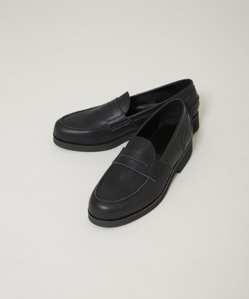 PADRONE(パドローネ)の「PADRONE THE STANDARD LINE/別注 ローファー / WATER PROOF(ローファー・メンズ・ブラック・42/41/40)」の1枚目の写真