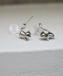 《WEB限定》おしゃまなミネットピアス
