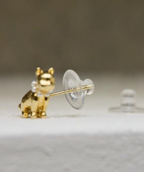ear PAPILLONNER(イアパピヨネ)の「《WEB限定》おしゃまなミネットピアス(ピアス(両耳用)・レディース・ゴールド系その他2/シルバー系その他/ゴールド系その他/シルバー系その他2・FREE)」の21枚目の写真