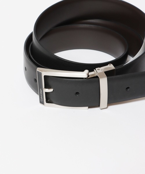 Calvin Klein(カルバン・クライン)の「Calvin Klein/カルバンクライン リバーシブル ベルト(ベルト・メンズ・ブラック系1/ブラック系4/ブラック系2/ブラック系3・FREE)」の8枚目の写真