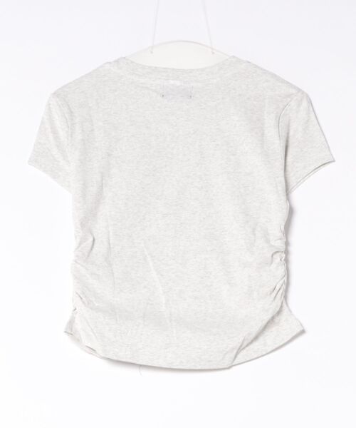 semuse（セミューズ）の「ワンポイントリボン刺繍Tシャツ（Tシャツ/カットソー・レディース・ライトグレー/ライトイエロー/ホワイト・FREE）」の14枚目の写真