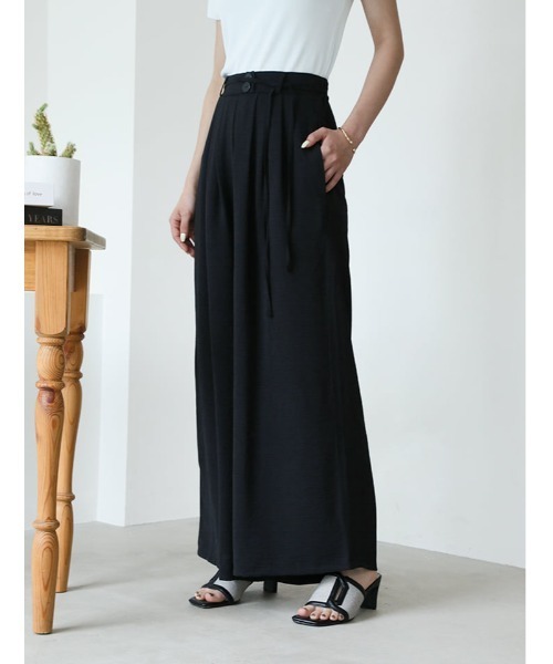 fifth(フィフス)の「【kokoセレクト】ドロスト付きフェイクボタンリラックスパンツ(その他パンツ・レディース・グレー/ブラック/ブラウン・M/XS)」の11枚目の写真