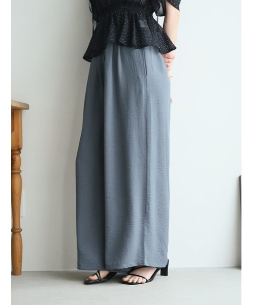 fifth(フィフス)の「【kokoセレクト】ドロスト付きフェイクボタンリラックスパンツ(その他パンツ・レディース・グレー/ブラック/ブラウン・M/XS)」の16枚目の写真