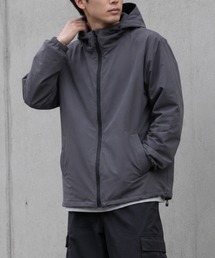 【Nylaus】ストレッチ フルジップマウンテンパーカー 防風 軽量 撥水 保温 イージーケア