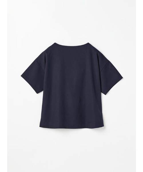 Perfect Suit FActory(パーフェクトスーツファクトリー)の「ドルマンスムーストップス(Tシャツ/カットソー・レディース・オフホワイト/ベージュ/ネイビー・M)」の7枚目の写真