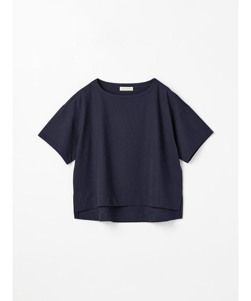 Perfect Suit FActory(パーフェクトスーツファクトリー)の「ドルマンスムーストップス(Tシャツ/カットソー・レディース・オフホワイト/ベージュ/ネイビー・M)」の6枚目の写真