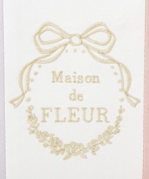 Maison de FLEUR（メゾンドフルール）の「トリコロールフリルハンドルトートバッグ（トートバッグ・レディース・マルチ・FREE）」の6枚目の写真