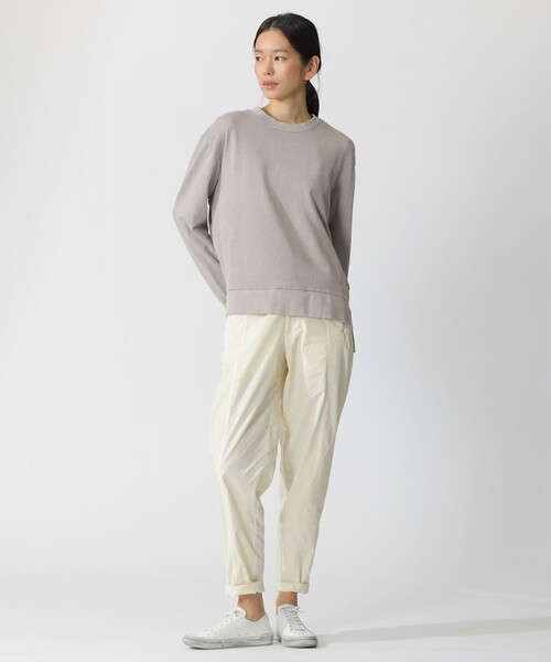 ECOALF(エコアルフ)の「BAHIA スウェット プルオーバー / BAHIA T-SHIRT WOMAN(Tシャツ/カットソー・レディース・ライトブルー/チャコールグレー・FREE)」の5枚目の写真