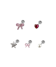 [SET]フェアリーリボンスターピアス