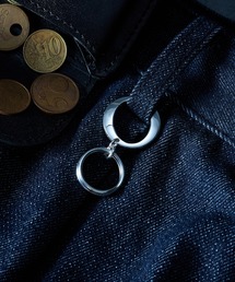 MILITARY(�~���^���[)�́yMAISON CLUB�zMinimal Circle Key Ring Silver925 KUN(�L�[�z���_�[)