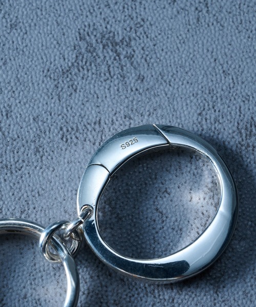 MILITARY（ミリタリー）の「【MAISON CLUB】Minimal Circle Key Ring Silver925 KUN（キーホルダー・メンズ・シルバー・FREE）」の9枚目の写真