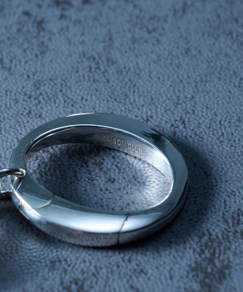 MILITARY（ミリタリー）の「【MAISON CLUB】Minimal Circle Key Ring Silver925 KUN（キーホルダー・メンズ・シルバー・FREE）」の10枚目の写真