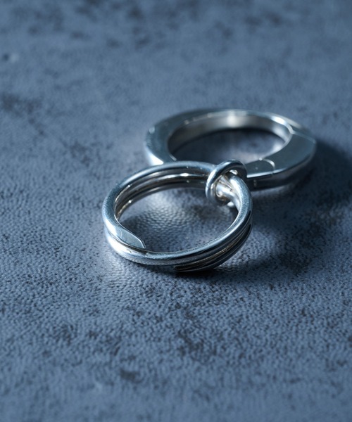 MILITARY（ミリタリー）の「【MAISON CLUB】Minimal Circle Key Ring Silver925 KUN（キーホルダー・メンズ・シルバー・FREE）」の11枚目の写真