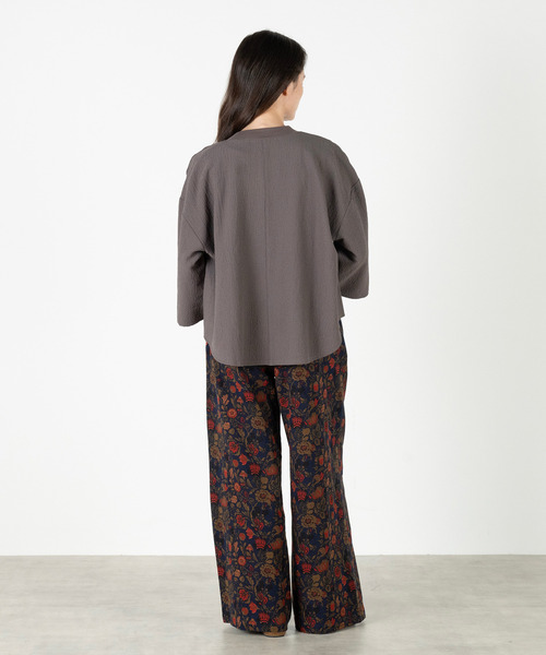 MELROSE claire(メルローズ クレール)の「【Vネックカットカーディガン】(カーディガン/ボレロ・レディース・ブラック/ブラウン/イエロー・FREE)」の21枚目の写真