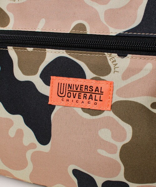 UNIVERSAL OVERALL(ユニバーサルオーバーオール)の「【UNIVERSAL OVERALL】Action Square Waist Bag(ボディバッグ/ウエストポーチ・メンズ・カモフラージュ/ブラック・FREE)」の7枚目の写真
