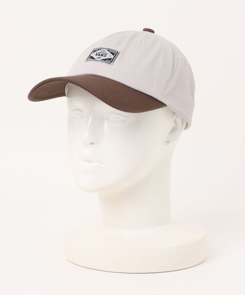 VANS(バンズ)の「VANS ヴァンズ High Grade Patch Low CAP CAP 126K7160100 ABC-MART限定 IVORY/BROWN(キャップ・メンズ・ホワイト・FREE)」の1枚目の写真