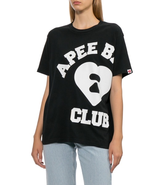 APEE BY A BATHING APE（エイピーバイアベイシングエイプ）の「APEE BABY PRINTED TEE #2（Tシャツ/カットソー・レディース・グリーン/ブラック/ピンク/グレー・X-SMALL/SMALL）」の9枚目の写真