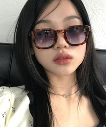 2CUBE（トゥキューブ）の「Modern Crown Panto Sunglasses(Leo pard)（サングラス）」