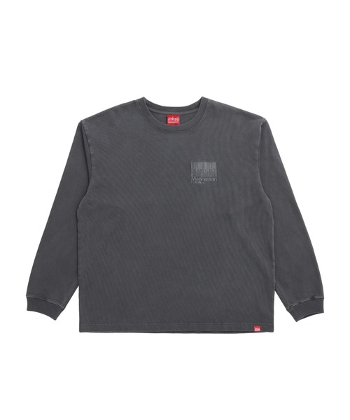 Manhattan Portage(マンハッタンポーテージ)の「PIGMENT L/S TEE(Tシャツ/カットソー・メンズ・Brick/アイボリー/チャコール・SMALL/LARGE/X-LARGE/MEDIUM)」の3枚目の写真